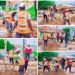PHOTOS: OmoIyaKunmi Foundation set to provide palliative to damaged portions on Oyo-Iseyin road