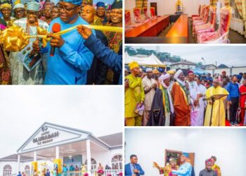PHOTOS: Gov Makinde Commissions New Olubadan Palace