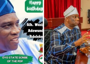 Birthday: Oyo Lawmaker Fowokanmi Felicitates with Alh Wasiu Adeleke on his birthday