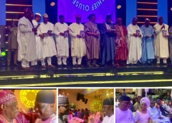 Photos News: Tinubu, Akpabio, Makinde, other Govs, captains of industries, felicitate Osoba at 85*