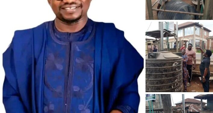Oyo Lawmaker Babalola Promises Swift Reconstruction of Collapsed Borehole at Atipe Junction
