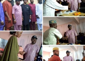 Algon Chairman, Hon. Sanda  swears-in new Supervisors and Special Assistants Egbeda Lg