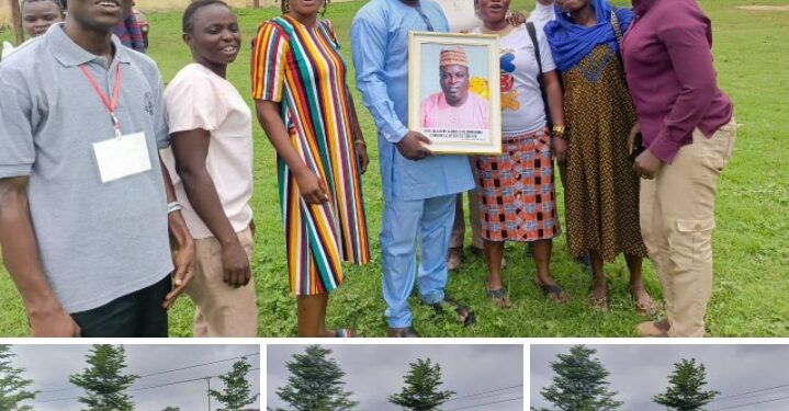 Title: Omi-Apata Adhoc Staff Shower Hon. Barr. Olayemi Oluwasina with Accolades(PHOTOS)