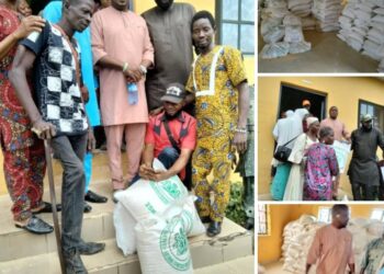 Hon. Sheriff Aderemi Adeojo Launches Grains Palliative Distribution, Urges Orderliness  …calls for calm against nationwide protest