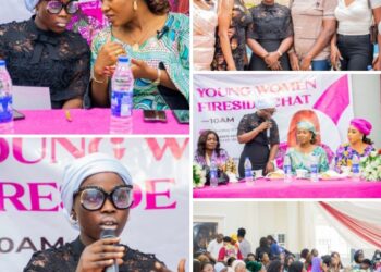 PHOTOS: Commissioner for Youth and Sports, Wasilat Adegoke, SSA to President, Gbadamosi Charges Young Females’ at Female Fireside Chat