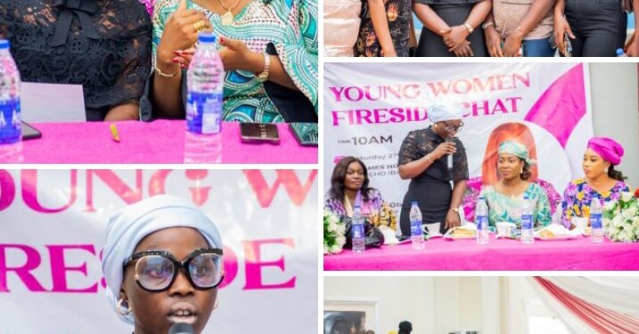 PHOTOS: Commissioner for Youth and Sports, Wasilat Adegoke, SSA to President, Gbadamosi Charges Young Females’ at Female Fireside Chat