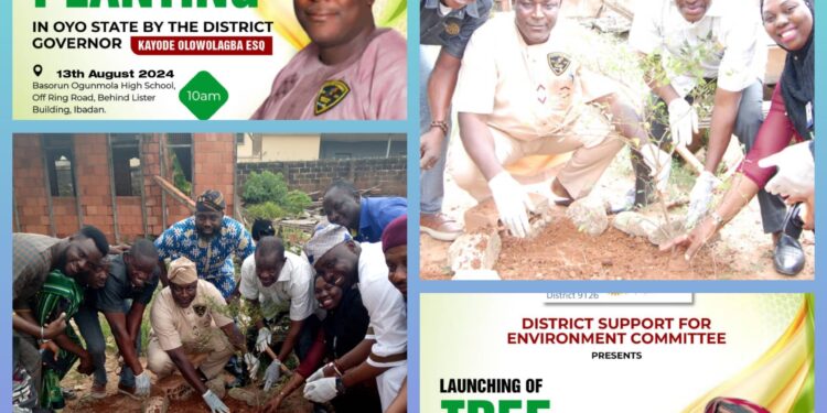 PHOTOS: Rotary International’s ‘Supporting the Environment’ Initiative Takes Root in Nigeria