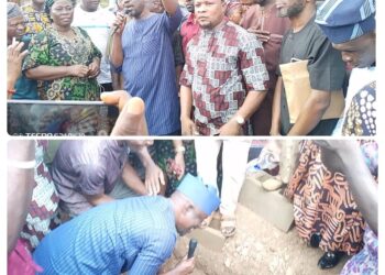 Oluyole LG Chairman Lays Foundation For Construction Of New Amotekun Base At Ayegun-Olunde