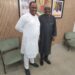 Dr Fagbemi paid courtesy visit on the Acting governor of Oyo state,Barrister Bayo Lawal.
