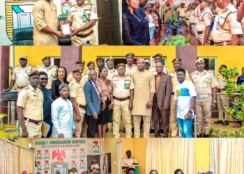 Ibadan North Council Chairman, Olufade Pays Courtesy Visit to Nigeria Immigration Service Oyo State Command*