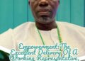 Empowerment: The Excellent Delivery Of A Working Rep. Agboworin | Aremu Ibraheem