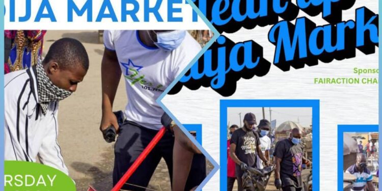 PHOTOS: 101.7 YES FM Ibadan to Lead Bodija Market Cleanup Initiative in Partnership with FairAction Charity Foundation Ibadan