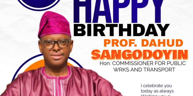 Celebrating an Exemplary Leader: Qudus Omoola Extol Prof. Sangodoyin on His Birthday*