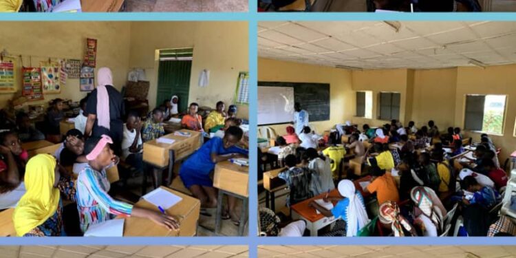 Photos News: High Turnout of Students as Ibadan South West Local Government Kickstarts 2024 Free Summer Coaching for all Secondary School Students