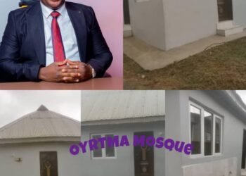 PHOTOS: Dr Fagbemi Constructed State-of-the-Art Mosque at OYRTMA Head Office   ….Providing a place where Muslims can come together to pray, learn, and grow in their faith,