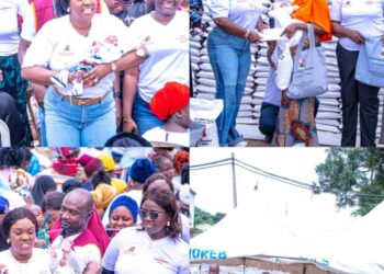 Photos News: Mrs Makinde Empowers 850 Nursing Mothers, Promotes Breastfeeding   …As she advocates for a healthy start for children