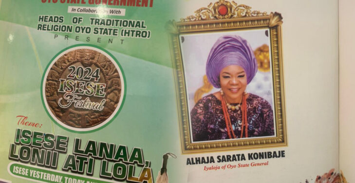 *Group Rubbishes Oyo Tourism Commissioner, Olatunbosun, For Recognising Alhaja Sarat As Iyaloja General*