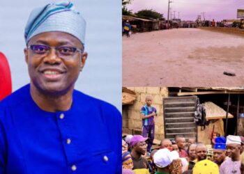 PHOTOS: Ona-Ara LG Chairman, Dr. GLORIOUS Commissioned Road Project …..Appreciates Gov. Makinde’s Developmental Plans