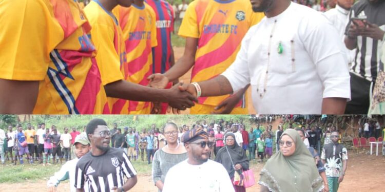 Sports: Ibadan North Council Chairman Olufade Kicks Off Yemetu 5-A-Side Football Competition*