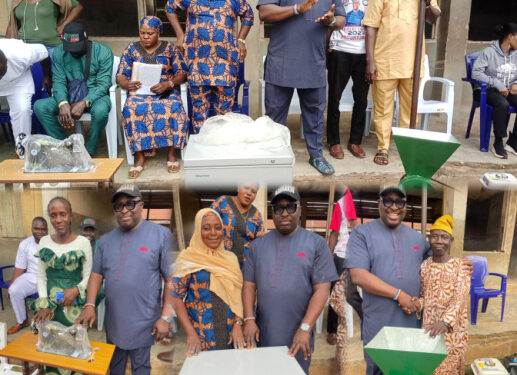 PHOTOS: OBF FOUNDER, AKIKA THRILLS AKINLEYE MEMBERS, MAKES EMPOWERMENTS*