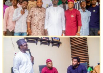 Photos News: Youth Minister Ayoade, Oyo Youth Agency Chairman, Falana Engage State Youth In Ibadan