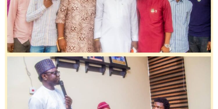 Photos News: Youth Minister Ayoade, Oyo Youth Agency Chairman, Falana Engage State Youth In Ibadan
