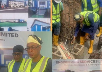 PHOTOS: Oyo State Library Board Lays Foundation for State of the Art Shopping Complex