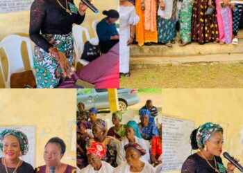 Photos News: Women’ Strength, Community’ Gain, Council Chairman’s Wife, Chief Mrs Akande Meets with IBSWLG Women Leaders