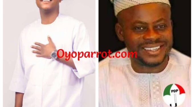 Egbeda LG Chairman, Hon. Sanda, Congratulates Chairman Oyo State Youth Agency, Prince Falana, On His birthday Anniversary