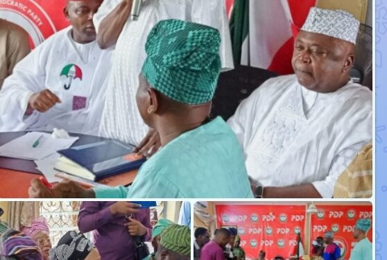 PHOTOS: PDP Inaugurates Awoleye-Led Ogun State Caretaker Committee As Adebutu, Party Stakeholders Pledge Support