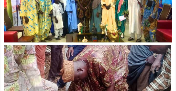 Akeem Olatunji Lays Foundation For The Construction Of A New Police Station In Oluyole LG…  …Unites Fictionalized Islamic Body In Oluyole LG