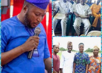 Oyo Lawmaker, Wale Canada Congratulates New Appointees at Saki-East LG Inauguration Ceremony