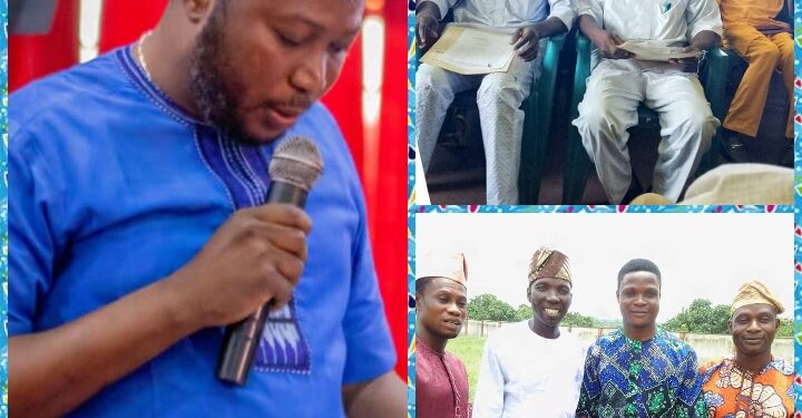 Oyo Lawmaker, Wale Canada Congratulates New Appointees at Saki-East LG Inauguration Ceremony