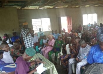 Ido LG Chairman Hon. Adeojo Pays Thank You Visit to Ward 7 PDP, Appreciates Hardwork and Grassroot Dominance