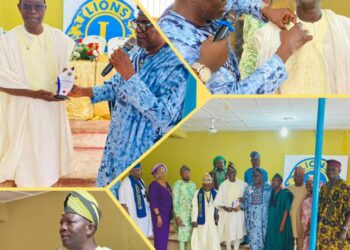 Lion’s Club Investiture Ceremony: Honourable Kehinde Akande Serves as Chairman, Receives Award for Exceptional Service (Photos News)