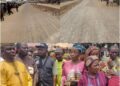 100 Days: Amuloko Junction Witnesses Free Flow as Dr. Temitope GLORIOUS Commissions Second Phase of Road Renovation with Interlock