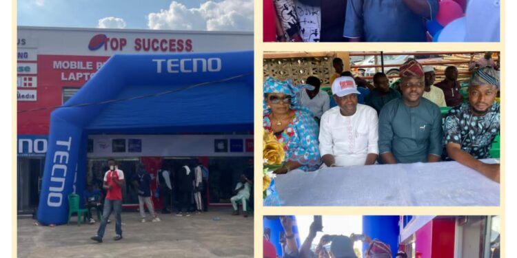 Oyo Lawmaker Akintayo ‘Ilumoka’ In Attendance as Top Success Global Limited Expands Footprint In Oyo with New Outlet