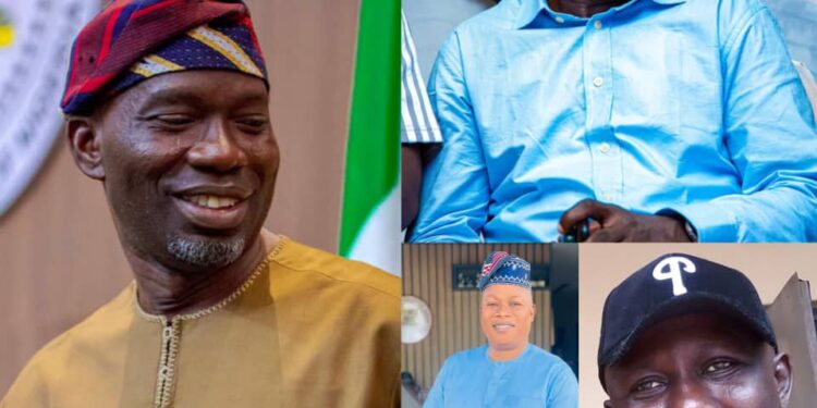 Agboworin Celebrates Engr. Akin Akinleye, Prince Akinbiyi, Mogaji Oladosu’s New Role As E.A Sports, BCOS Board Member, Others