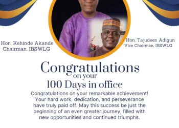 100 Days OF Transformative Leadership: Ibadan South West Supervisory Councillors Felicitates Chairman Akande and Vice Chairman Adigun