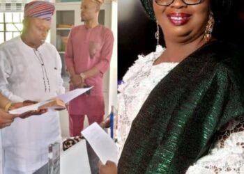 Ex Oyo Commissioner Alhaja Kafilat Ajeiya Congratulates Alhaji kamorudeen Gbadamosi  on His Appointment as Secretary, Ibadan Ido LG