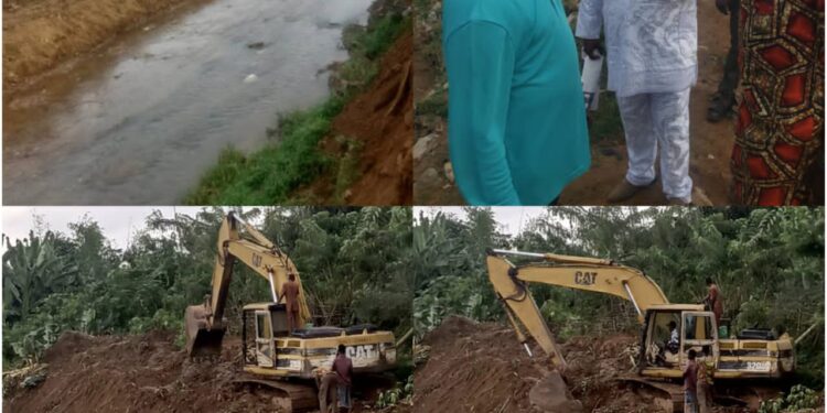 Ariyo River Overflow: Dr. Temitope GLORIOUS Responds to the People’s Call as Dredging Commences