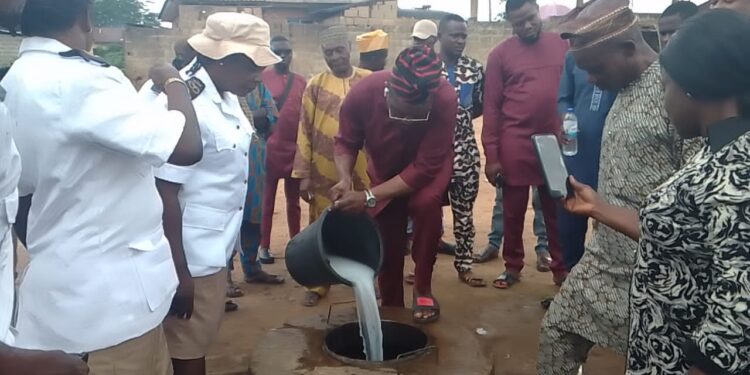 Ido council boss flags of chlorination of wells*