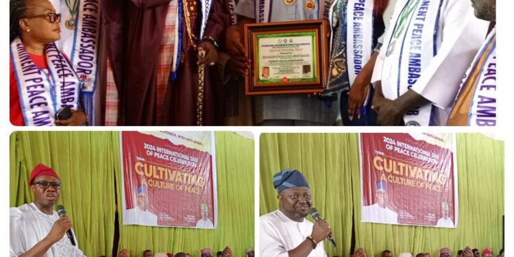 Int’l World Peace Day: Makinde Bags Global Award As Three Major Religions In Oyo Hold Commemorative Celebration