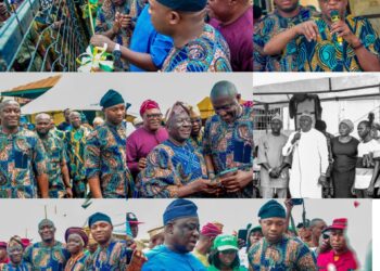 Hon. Olufade Hosts Otunba Seye Famojuro, Double T at Bodija Market’s Ultramodern Facility Commissioning    ..As Ibadan Foodstuff Sellers Association, Bodija Market, Inaugurates New Executives*