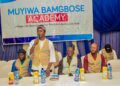 Oyo Agency for Youth Chairman, Prince Falana Hails Muyiwa Bamgbose Academy for Grooming Future Leaders