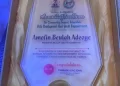 Amofin Beulah Receives NANS Zone D Most Outstanding Award