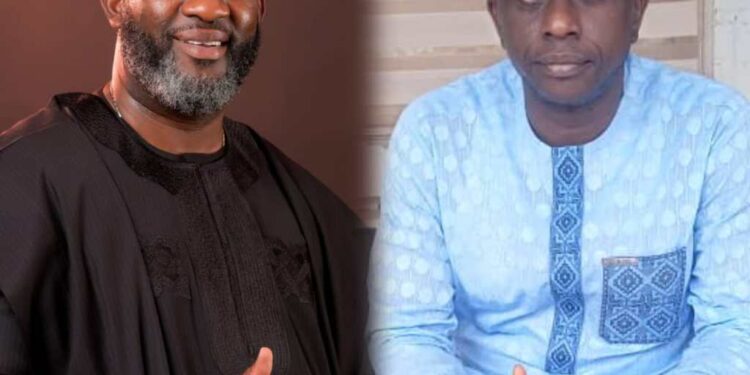 Oyo PDP Chieftain, Hon. Abayomi Fagbenro-Bibire, Felicitates with Governor Makinde’s P. A., Alh. Abdulakeem Abdulazeem on Birthday