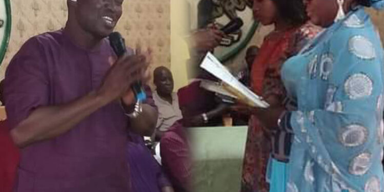 Ibadan NorthWest LG Chairman Hon Rahman Swears In Secretary Hon Oladeji Bolanle And Assistant Secretary Hon Sobowale Sarah