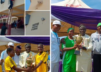 Lagelu Chairman, Hon. Mudashiru Kamorudeen Kickstarts “Light Up Our Schools” Initiative