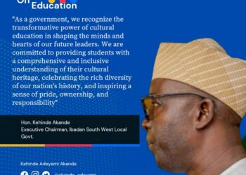 IBSWLG Chairman, Akande’s Education Initiative: Empowering Students, Transforming Futures